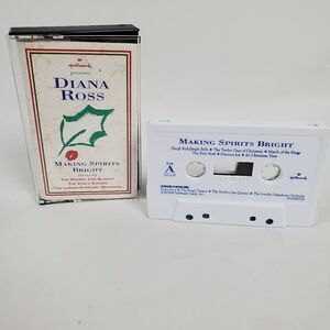 1994 Hallmark DIANA Ross - MAKING SPIRITS BRIGHT [Cassette Tape]